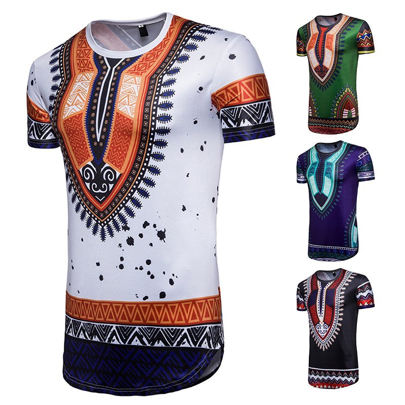 New men's fashion plus size hip-hop celebrity style long short-sleeved T-shirt T324